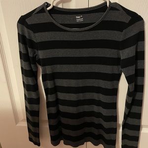 Striped long sleeve shirt